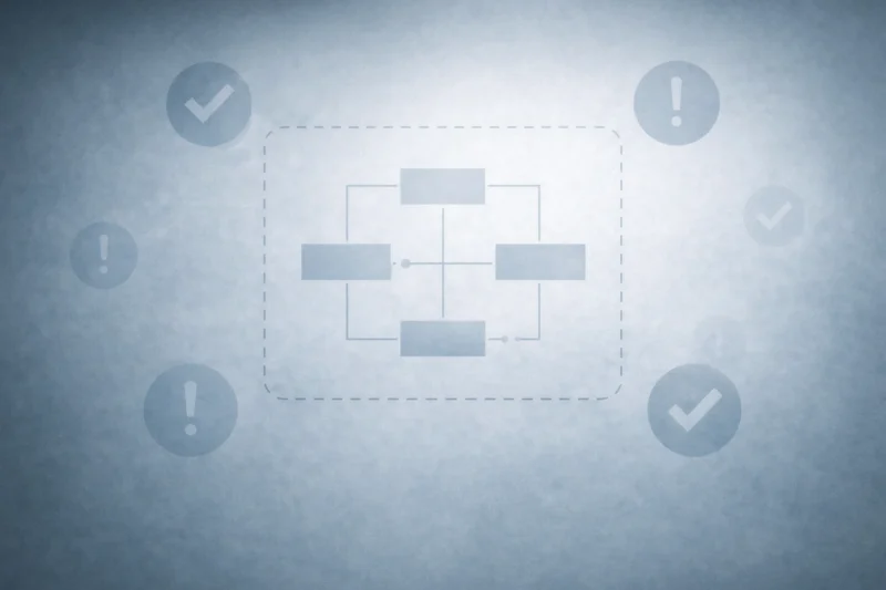 予防原則が構造化される時代の制度的風景のAI生成画像（創作画像）